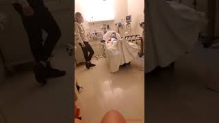 mom emergency trip to hospital ( warning graphic content)