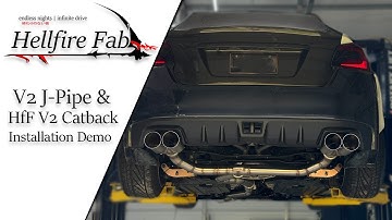 V2 J Pipe and V2 Bastard Pipe Catback Exhaust Installation