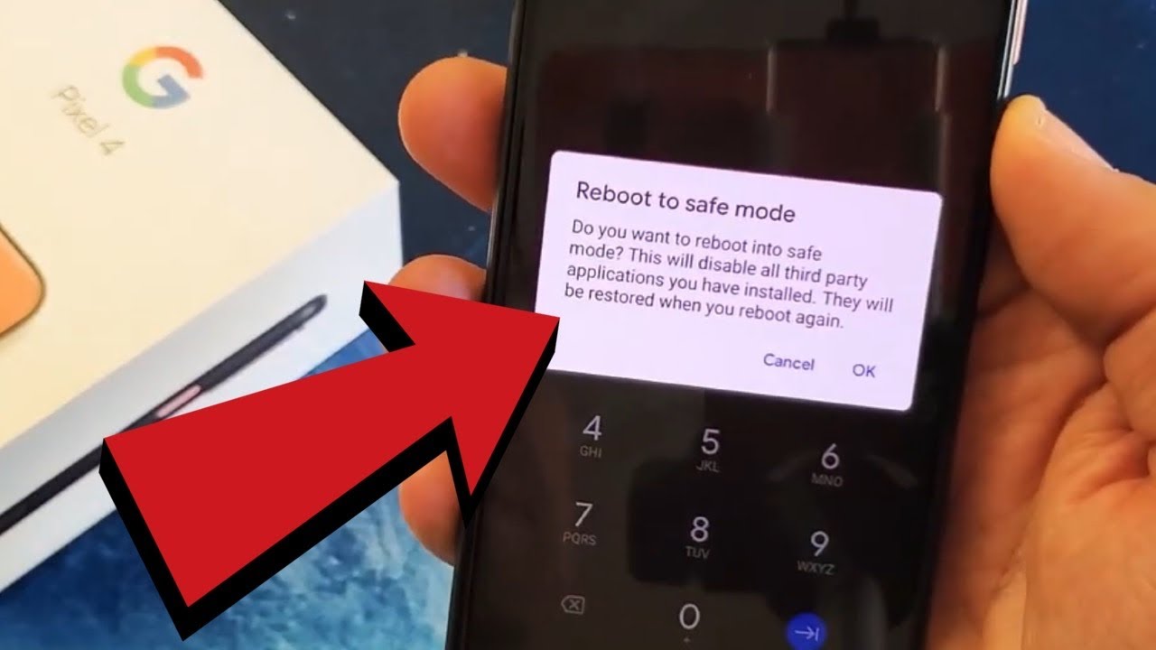 Google PIxel 4 / 4XL: How to Boot into Safe Mode & Get Back Out - YouTube