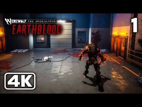 WEREWOLF THE APOCALYPSE EARTHBLOOD Gameplay Walkthrough Part 1 (4K 60FPS) - No Commentary