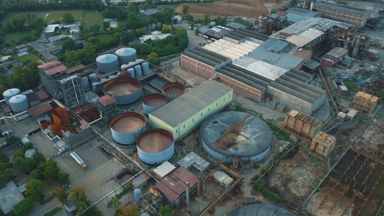 Noon Sugar Mills Bhalwal - 4k Drone Footage | Drone Guys