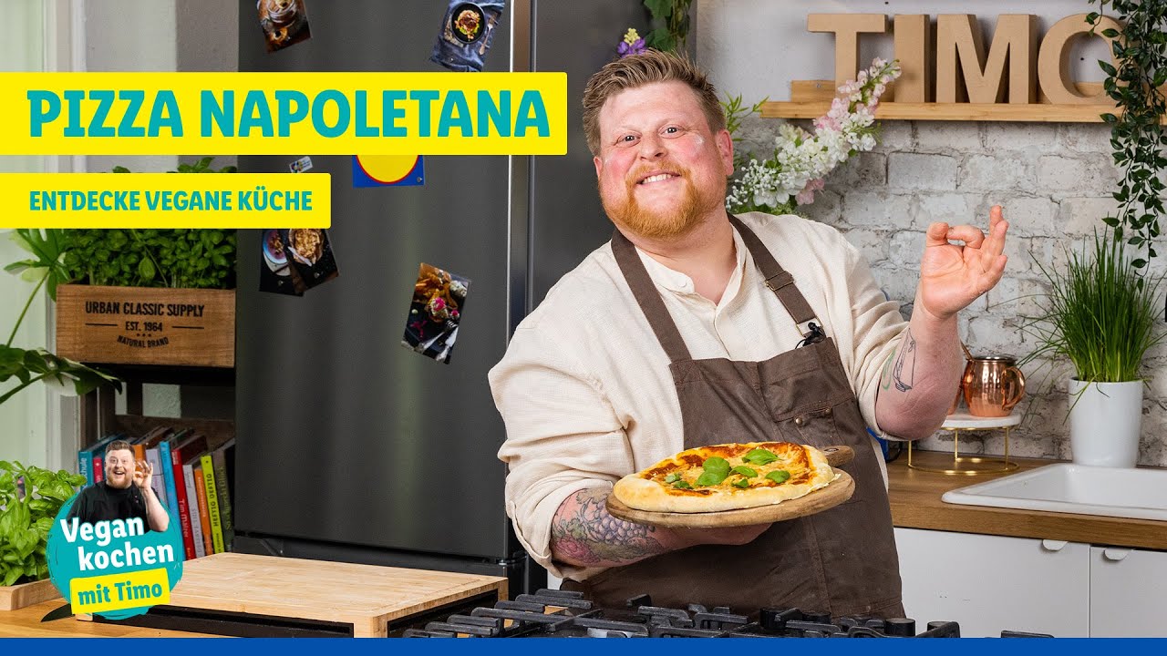 Vegan kochen mit Timo: Pizza Napoletana