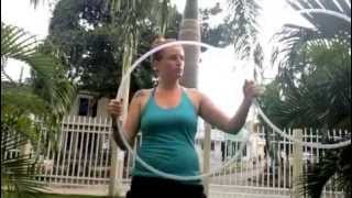 Hoop Tutorial: Iso Toss Twirl: Iso Toss Variation