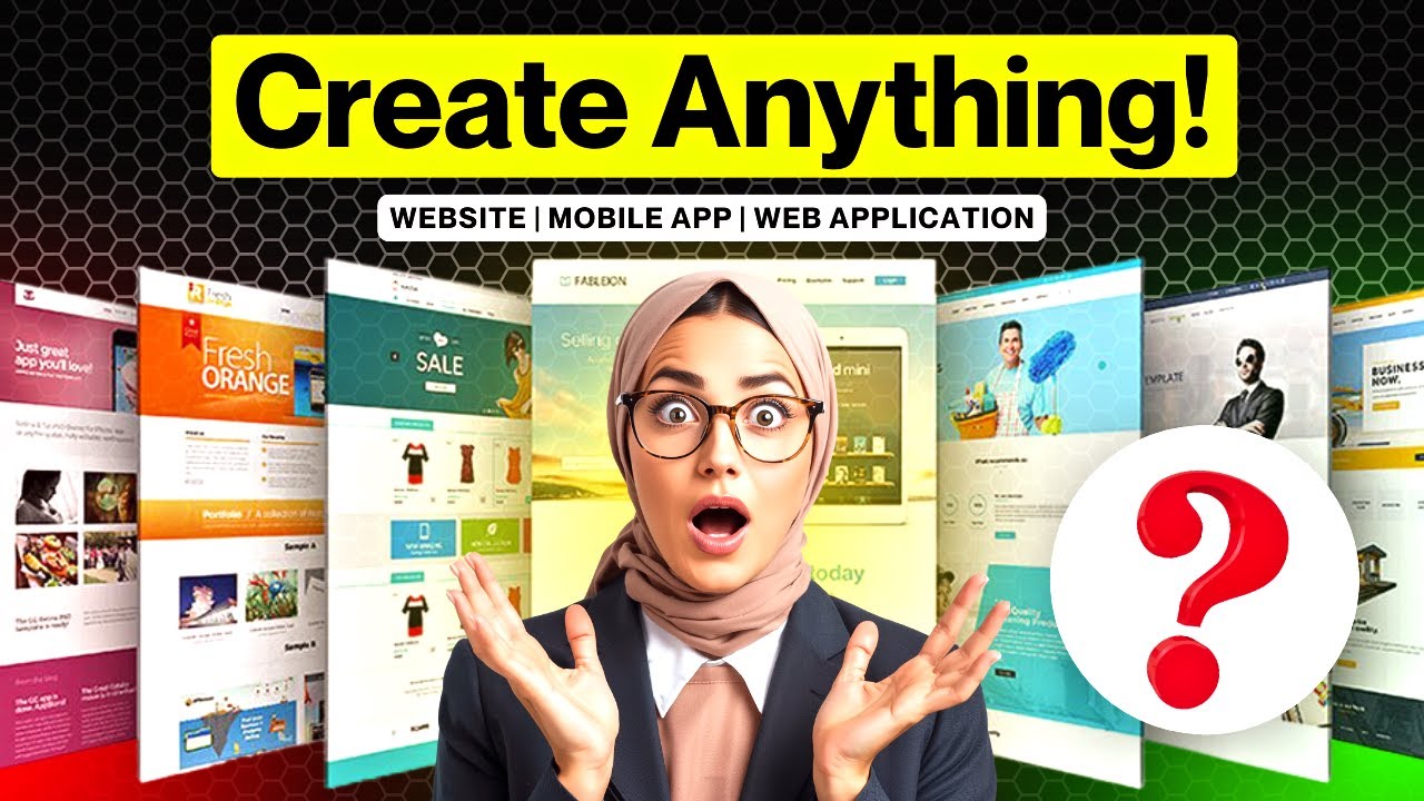 🔥Create Any Website or Web App in Minutes Using This FREE AI Website ...