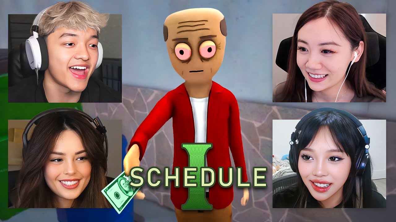 JasonTheWeen, Valkyrae, FanFan & Sunny Play Schedule 1..