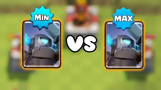 3 Level Mini PEKKA vs 14 Level Mini PEKKA