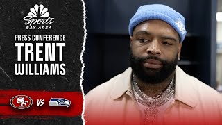 Trent Williams discusses 49ers' next-man-up mentality after George Kittle injury | NBC Sports BA