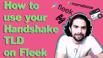 How to use your Handshake TLD on Fleek