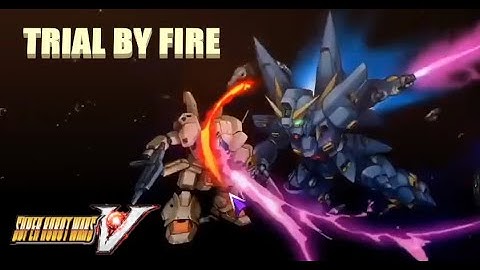 Super Robot Wars V - [PC/English] Bonus Scenario "Trial by Fire"