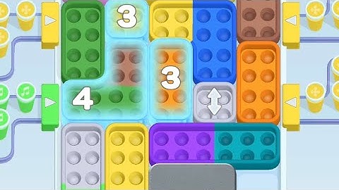 Coffee Rush Block Jam Level 56 57 58 Game Walkthrough Solution