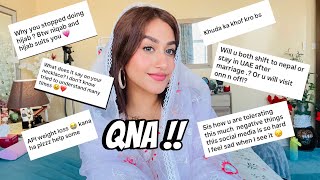 Wh you stopped doing niqab || Apke most asked questions k answer de diye❤️ #alizehjamali