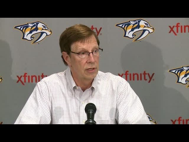 Outgoing Predators GM David Poile on his 'Smashville' legacy