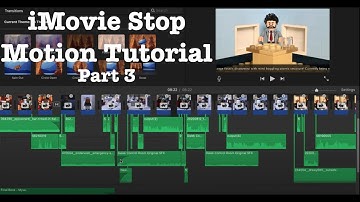 iMovie Stop Motion Tutorial | Colour Correction, Audio Editing, Stabilize Video