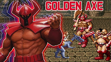 Golden Axe (1989) Arcade 2 Players Playthrough 60FPS HD Full Game Online Netplay
