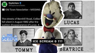 Ice Scream 0 ? new secrets ! Glitchmare ? Keplerians news !