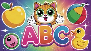 Fun ABC Song for Kids | Learn Alphabet with Playful Cartoon Characters