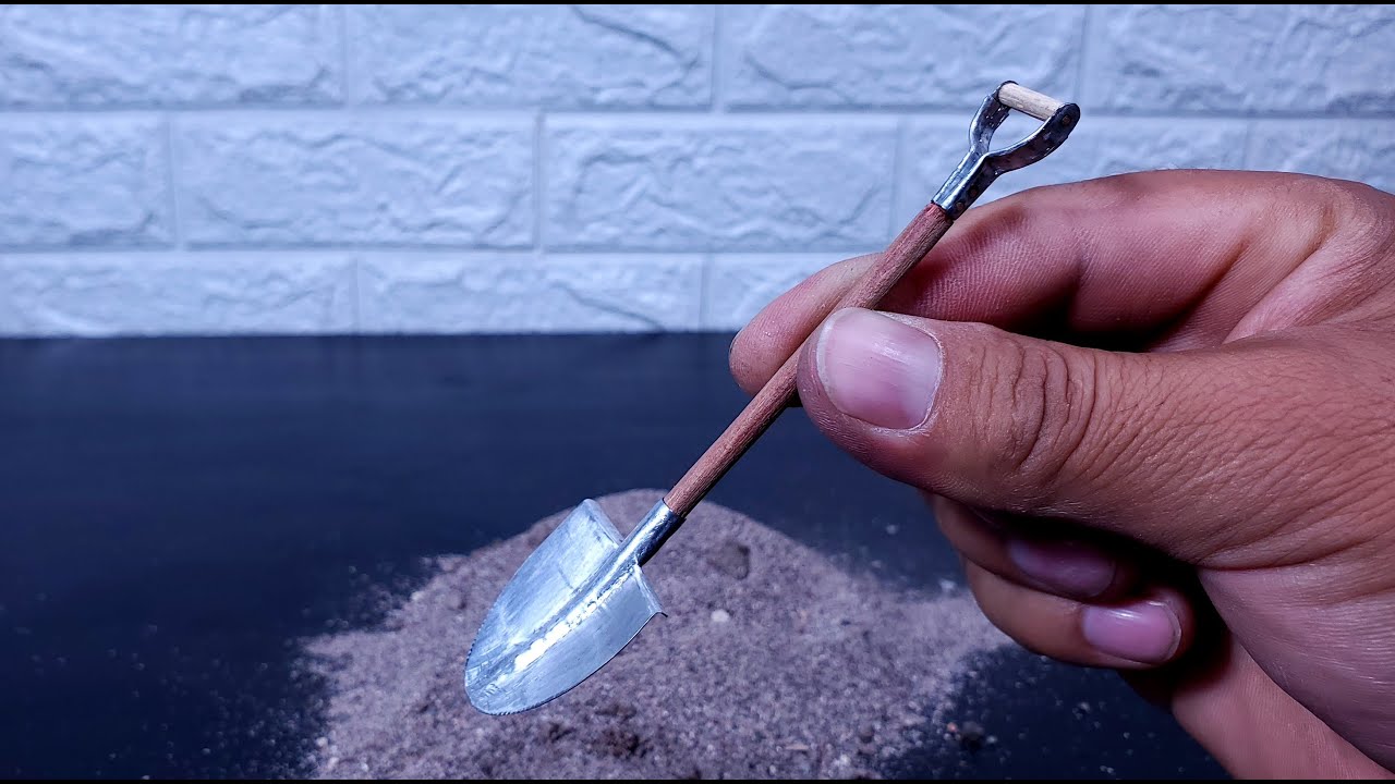 Pala en Miniatura Casero #inventos #experimentos #prototipos #creativos #maqueta