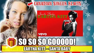 🎄 SANTA BABY REACTION - EARTHA KITT | Christmas Music Reaction #musicreactionvideo #chrismasmusic