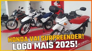 O QUE ESPERA DA BROS 160 e XRE 190 PARA 2025 JÁ QUE A HONDA PROMETE NOVIDADES!