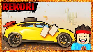 ROBUXLU  LAMBO İLE REKOR KIRDIK  ÇÖLDE BAŞIMIZA GELMEYEN KALMADI  Niko ile Roblox a dusty trip