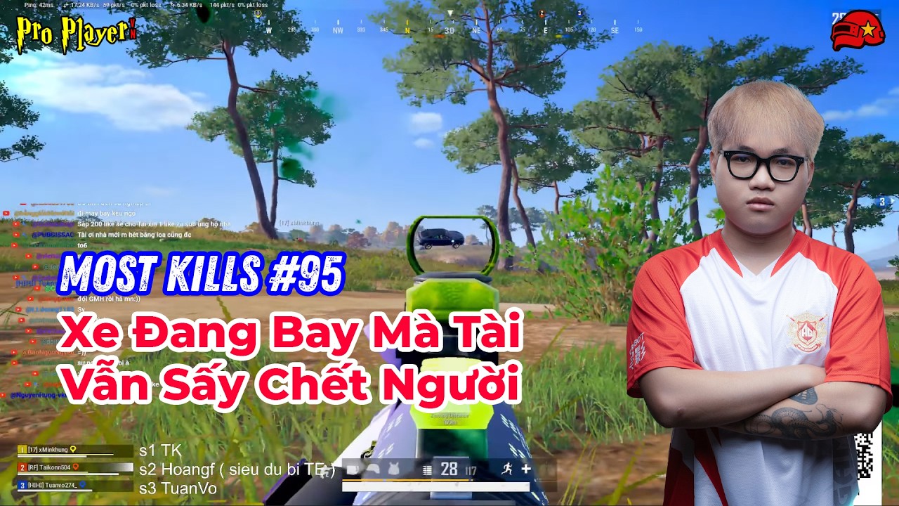 PUBG PC I Most Kills #95 I Xe Đang Bay Mà Tài Vẫn Sấy Chết Người