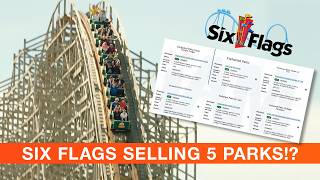 Is Six Flags Selling These 5 Amut Parks?