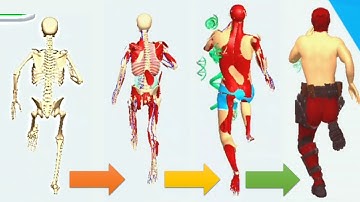 DNA Run 3D - All Levels Gameplay Android ios Levels 7-8