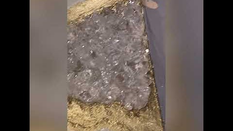 Part 2 Resin Geode on Panel