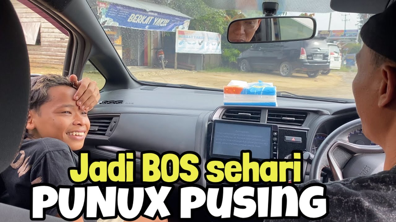 PUNUX Jadi bos sebelum botak licin😀