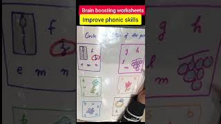 brain boosting worksheets improve phonic skills
