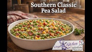 Quick Pea Salad with Bacon and Cheddar Cheese