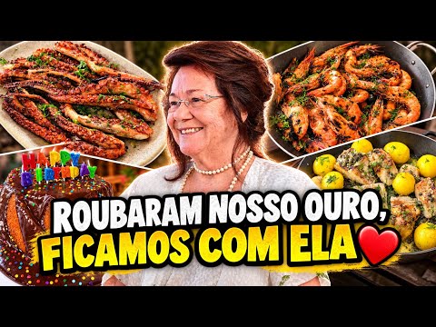 SPECIAL BBQ for MY GRANDMA'S BIRTHDAY | PORTUGA'S 86th Birthday