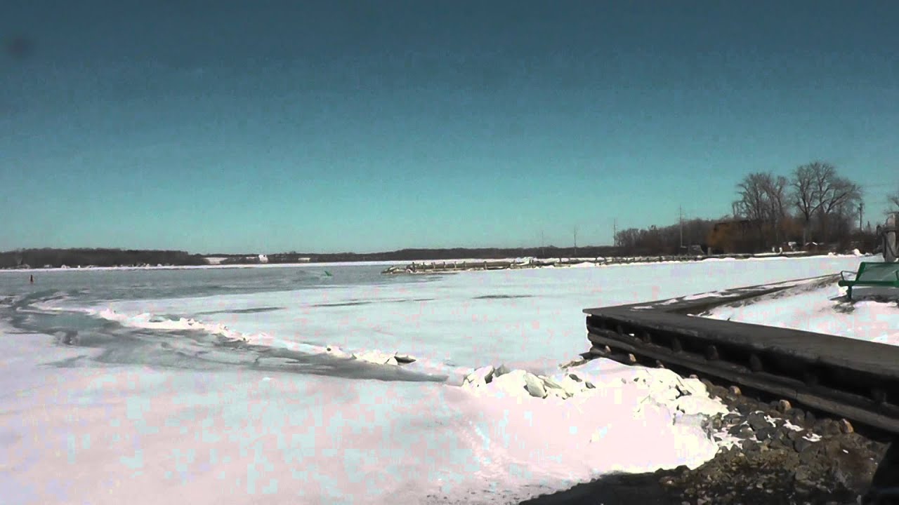 Very Cold at Finger Lakes(Cayuga Lake) YouTube