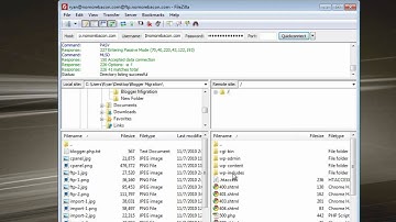 Upload Wordpress Page Template Using Filezilla