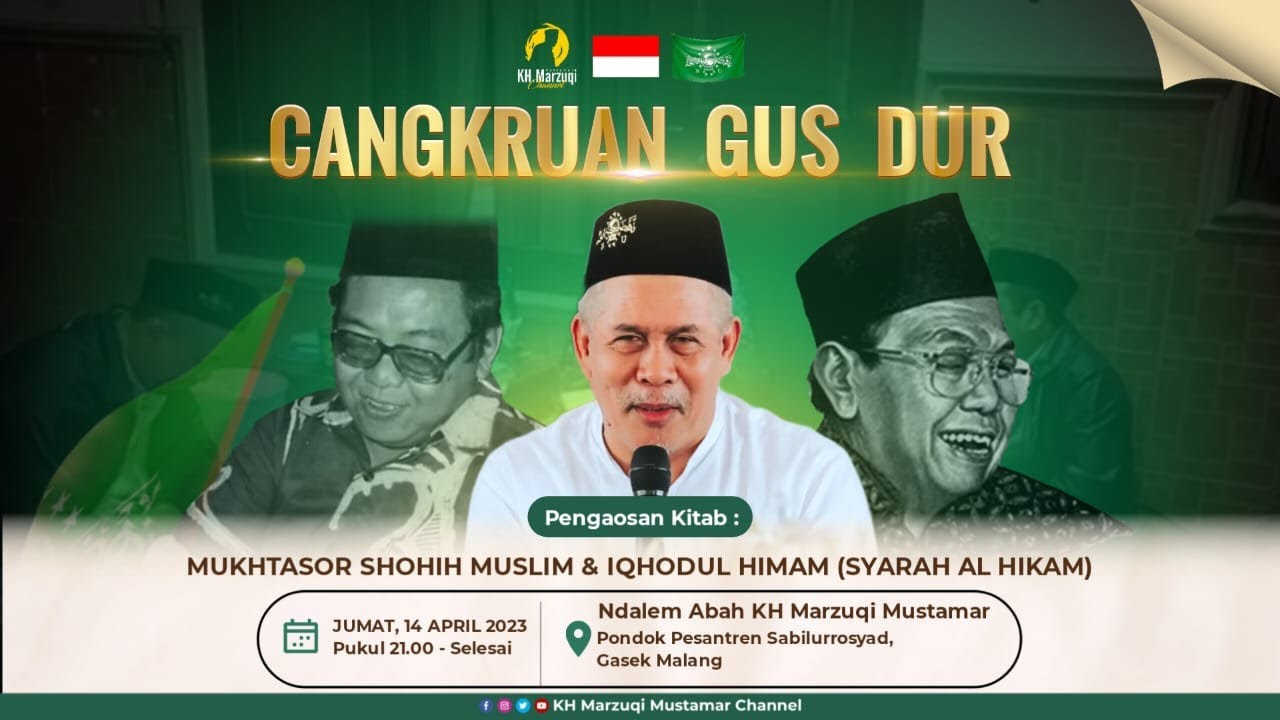 🔴LIVE] - KH MARZUQI MUSTAMAR CANGKRUKAN GUSDUR DI PONPESGASEK - SELASA 06 NOVEMBER 2024