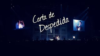 Carta de Despedida LIT Killah, Milo J  en vivo (Movistar Arena)