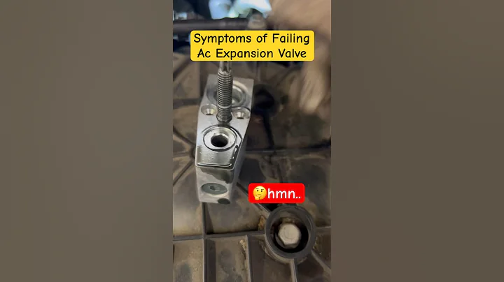 Symptoms of failing ac expansion valve ? #youtubeshorts #shorts #tips #airconditioner