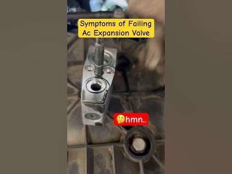 Symptoms of failing ac expansion valve ? #youtubeshorts #shorts #tips #