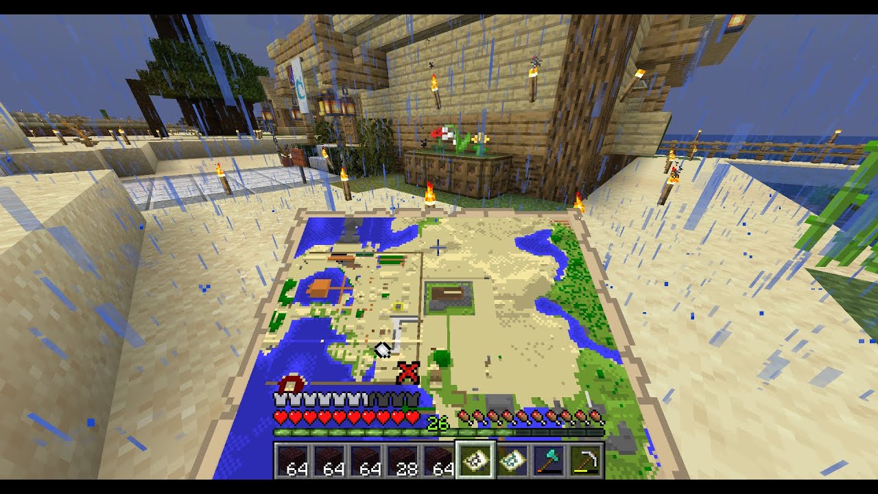 Minecraft 家の下に宝が あと海底神殿探索もします ですたマインクラフト Minecraft Summary マイクラ動画