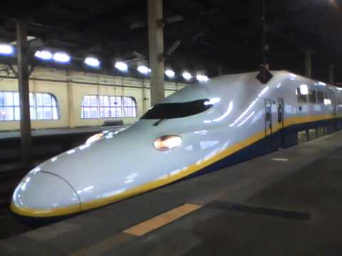 上越新幹線　E4系　Maxとき338号　燕三条駅発車