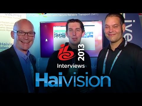Broadcast Show interviews Haivision at IBC 2013