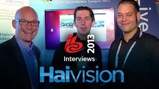 Broadcast Show interviews Haivision at IBC 2013