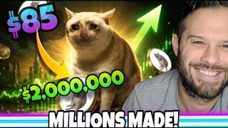 Meme Coins Are Back! This Meme Coin Just Made One Trader $2 Million From $85 CashCat!
