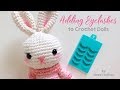 How To Add Eyelashes on Amigurumi & Crochet Dolls  || Quick & Easy Walk-Through by Sweet Softies