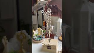 ഒരു മനോഹരമായ DIY Gift Idea ✨#DIYGift #handmadegift #keychainmaking #rosary #craftideas #DIYCrafts