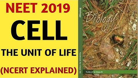 NCERT/Chapter 8/Cell:-The Unit Of Life/Class 11/Quick Revision Series/NEET/AIIMS/Biology/2019