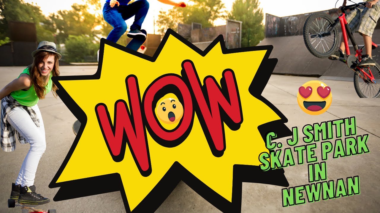 Is Newnan GA a Good Place to Live? Check Out CJ Smith Skate Park in Newnan, GA! Living in Newnan