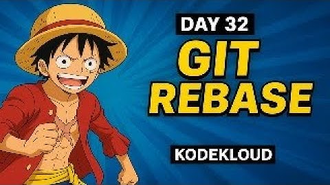 Day 32/100: Git Rebase —Keeping Feature Branch Up-to-Date Without Merge Commits | 100 Days of DevOps