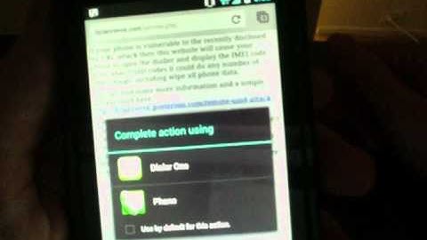 Android USSD Exploit on Droid Bionic ICS Chrome