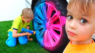 Vlad and Niki pretend play with Toys - Funny stories for children